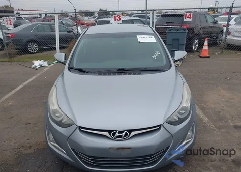 2015 Hyundai Elantra Limited из США, поврежденный, VIN 5NPDH4AEXFH551835